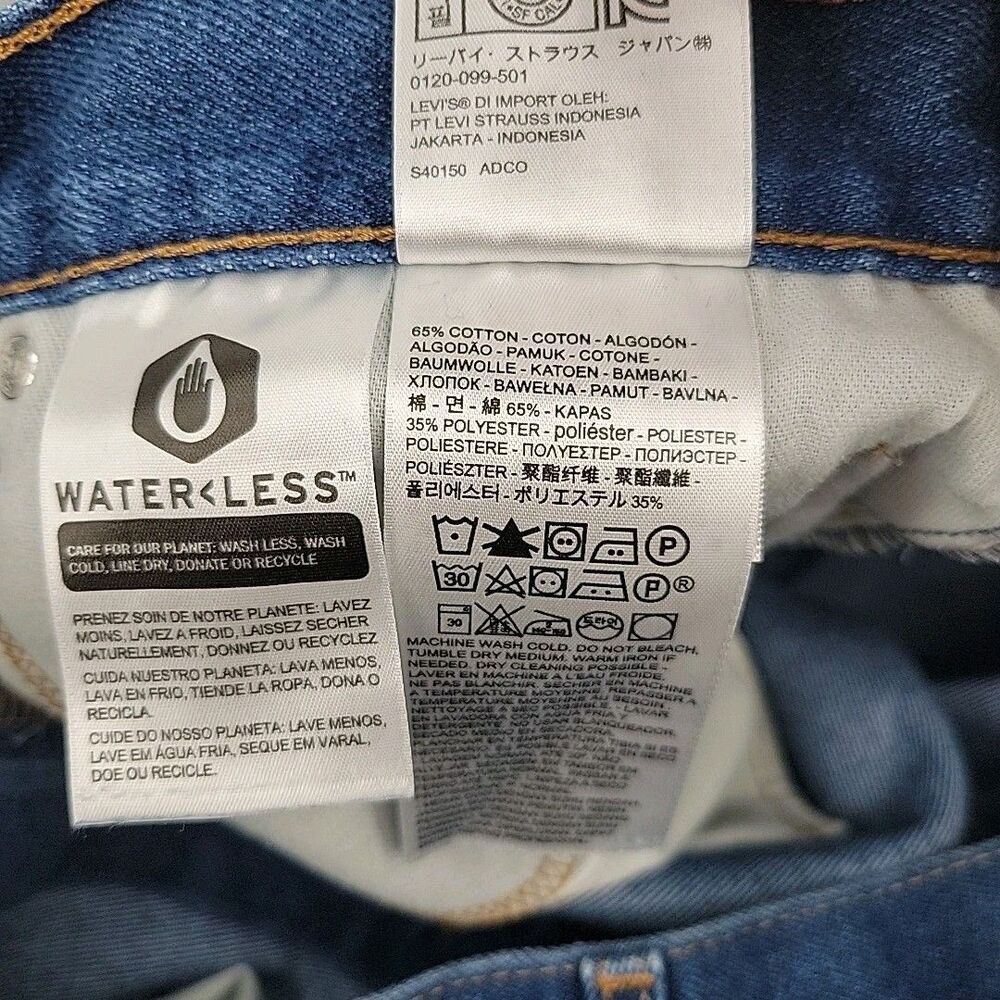 Levis 517 Mens Jeans Measures Size 36x27 Boot Cut Probably Hemmed Nice - Picture 13 of 14